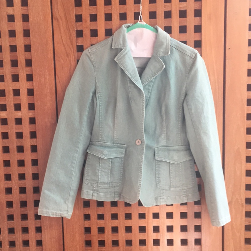 United Colors of Benneton denim blazer